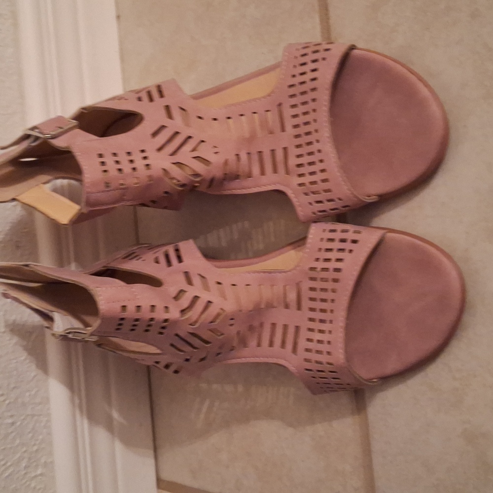 Mauve Shein Sandals